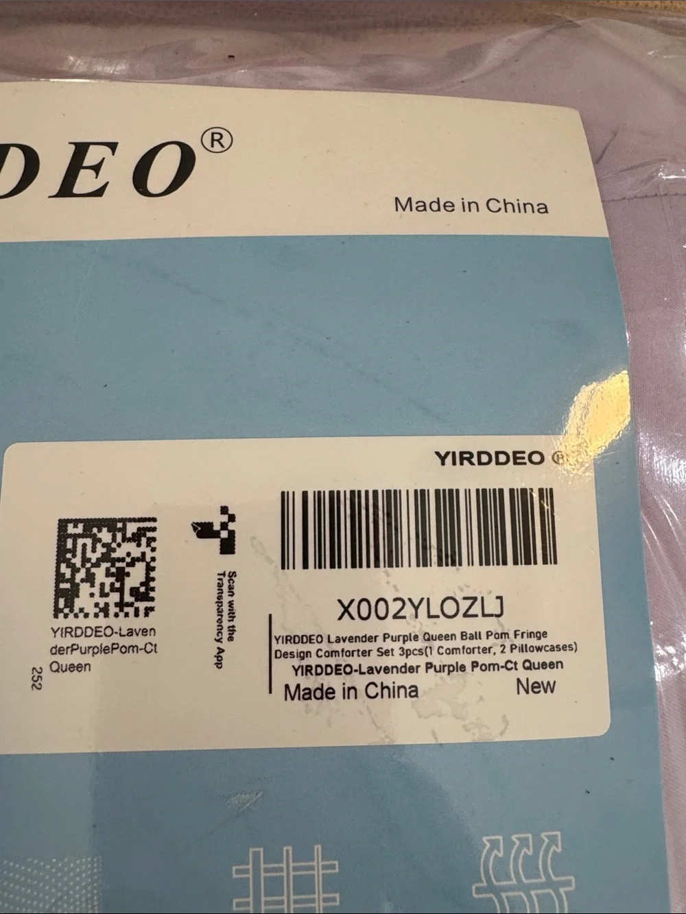 Yirddeo soft lavender